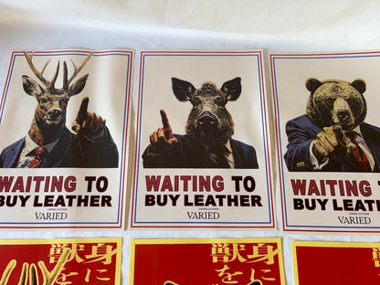 VARIED　ポスター　６枚セットA４サイズ