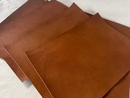 カットレザー１枚　猪キャメル　Aランク　A3サイズ