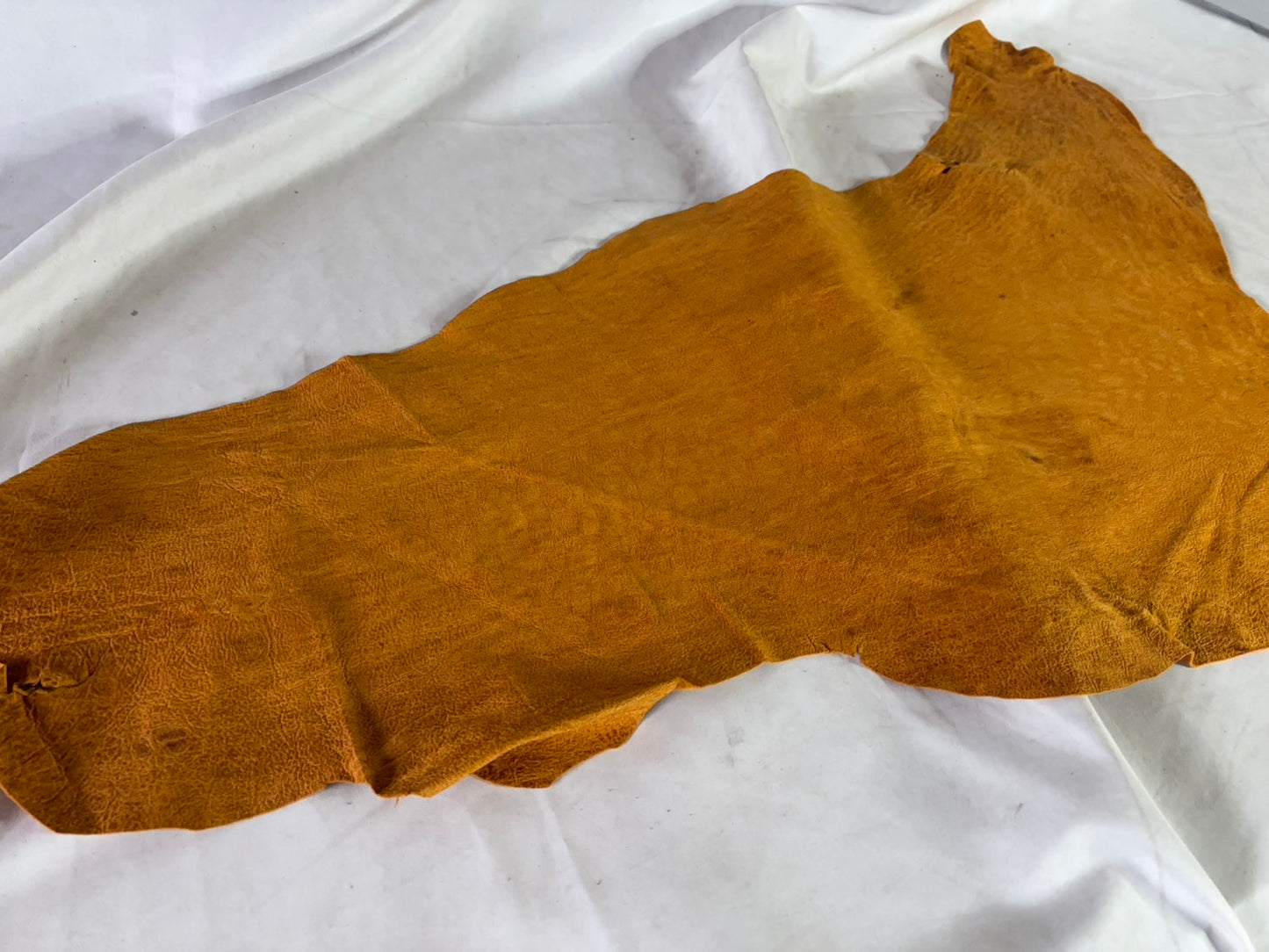 合計30枚限定シカ革セ ーム革ヌバック　10ds～20ds燻色カラーレザーAランク　0.6mm～0.8㎜