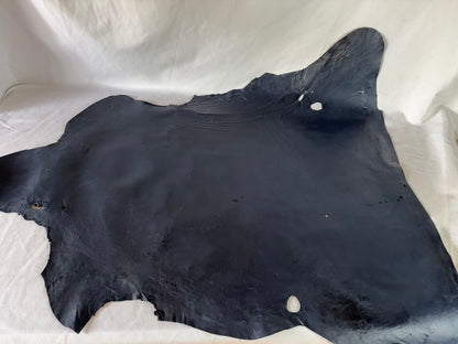 まとめ売り　シカ革(ヌメ)パリッとタイプ改セット　合計１００ds弱　0.6ｍｍ～１．２㎜　銀面あり　シボなし艶あり　