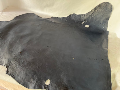 まとめ売り　シカ革(ヌメ)パリッとタイプ改セット　合計１００ds弱　0.6ｍｍ～１．２㎜　銀面あり　シボなし艶あり　