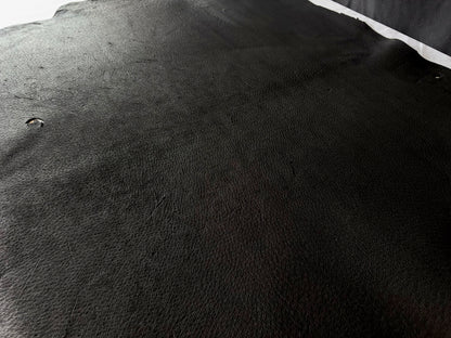 猪革(ヌメ)　ブラックカラー　Aランク78ds　1.6ｍｍ銀面あり　税込み価格